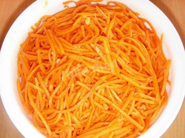 Консервированная морковь на зиму по-корейски