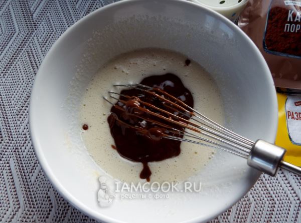 Шоколадные кексы «Ёлочки» со вкусом капучино
